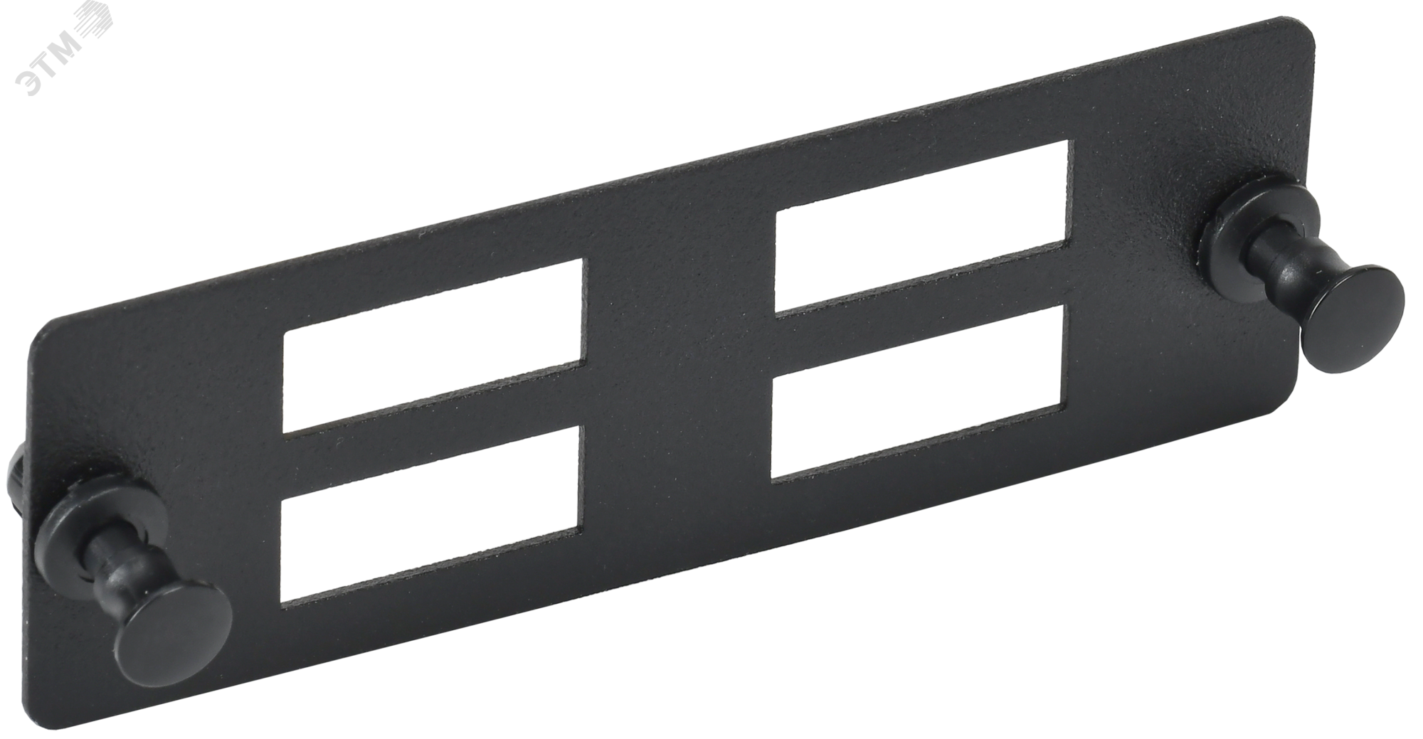 Изображение товара Планка для 4-х адаптеров оптических SC-Duplex, Россия, ITK, гарантия 36 мес