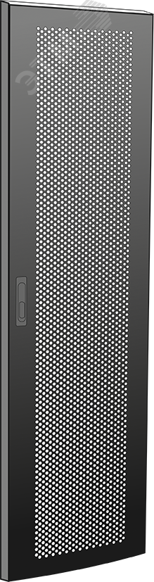 Изображение товара Дверь для шкафа 47U 800мм перфорированная LINEA N черная