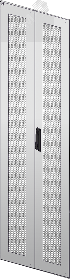 Изображение товара Дверь перфор. двустворч. 800мм шкафа 47U сер. (шт)