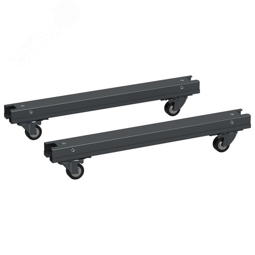 Изображение товара Комплект роликов для шкафа LINEA S шириной 800мм черный (компл)