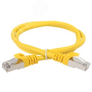Изображение товара Патч-корд категории 5Е FTP LSZH 1м желтый (шт)