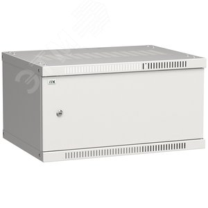 Шкаф LINEA WE 6U 600x450мм дверь металл серый LWE3-06U64-MF ITK