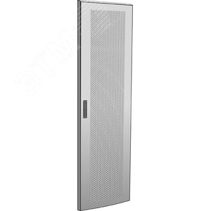 Дверь перфорированная для шкафа LINEA N 42U 600 мм серая