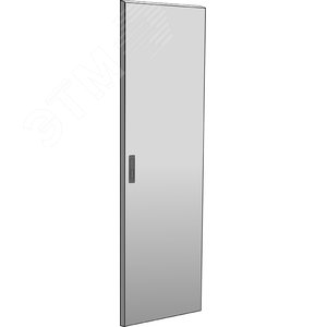 Дверь металлическая для шкафа LINEA N 18U 600 мм серая