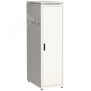Шкаф сетевой 19дюйм LINEA N 47U 600х1000 мм металлические двери серый