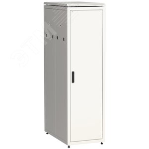 Шкаф сетевой 19' LINEA N 42U 600*1000 мм металлическая передняя дверь серый