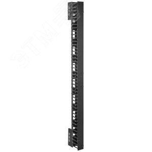Кабель-органайзер вертикальный 45U 800 черный ITK by ZPAS