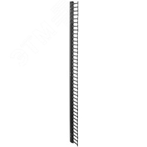 Гребенка кабельная вертикальная 42U черная ITK by ZPAS