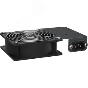 Изображение товара Вентиляторная панель 1 модуль питание С14 без кабеля питания черная (шт)