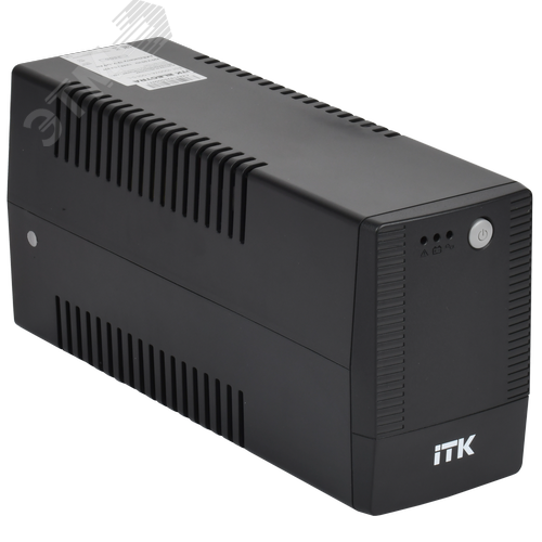 Изображение товара Источник бесперебойного питания ITK ELECTRA ST Line-interactive 1000ВА/600Вт, 1Ф/1Ф, с АКБ 1х9AH USB Schuko (шт)