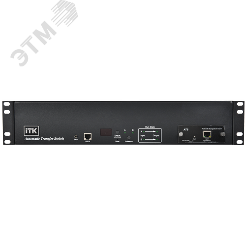 Переключатель автоматический ATS 19 2U 32А без разъемов - фото 3