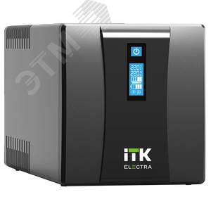 Изображение товара Источник бесперебойного питания Line-interactive 3000 ВА/1800 Вт, фаза 1/1, LCD дисплей, с АКБ 4х9AH, USB (шт)