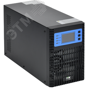 Изображение товара Источник бесперебойного питания Online 3000 ВА/3000 Вт, однофазный с LCD дисплеем 96VDC без АКБ с рег. з/у (шт)