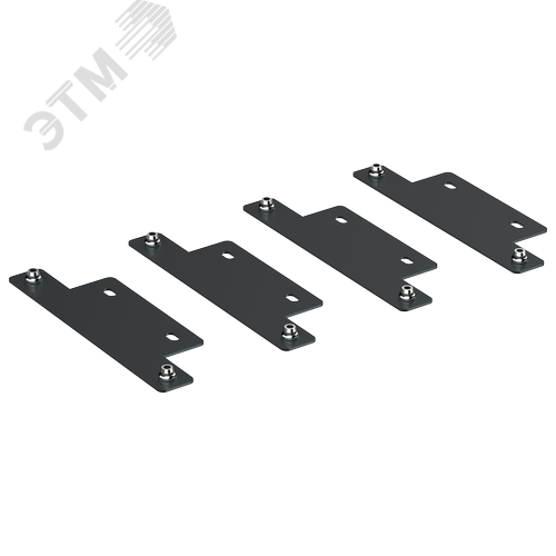 Изображение товара Комплект для соединения шкафов LINEA S черный (4шт/компл) (компл)