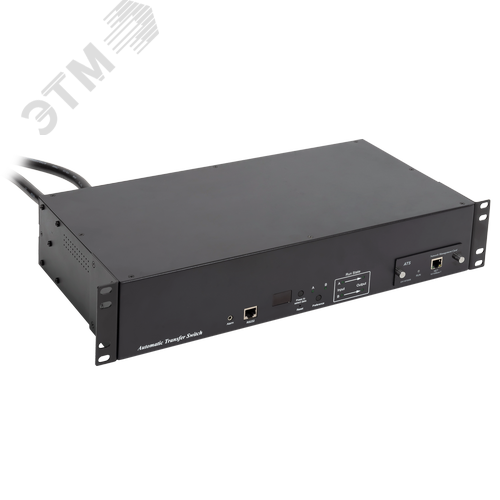 Переключатель автоматический ATS 19 2U 32А с разъемами - фото 1