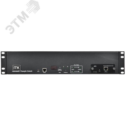 Переключатель автоматический ATS 19 2U 32А с разъемами - фото 2