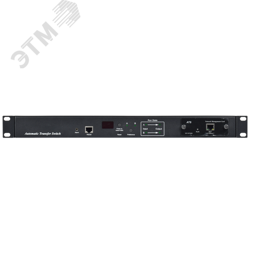 Переключатель автоматический ATS 19 1U 16А без разъемов - фото 3