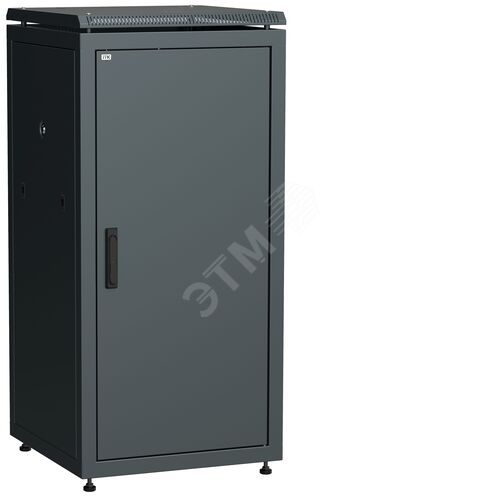 Изображение товара LINEA N Шкаф сетевой 19'' 18U 600х800мм металлическая передняя дверь черный (шт)