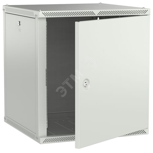 Изображение товара Шкаф 12U 600х600мм дверь металл серый 2.0 (шт)