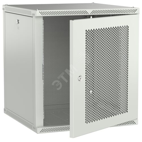 Изображение товара Шкаф 12U 600х600мм дверь перфорированная серый 2.0 (шт)