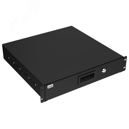 Изображение товара Ящик выдвижной 2U черный (шт)