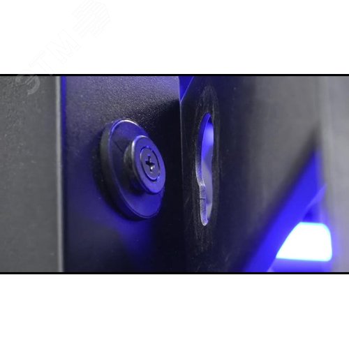 Блок распределения питания вертикальный BASE 38U 3фазы 32А 18 розеток C13 + 6 розеток C19 кабель 3м вилка IEC60309 (промышленная) - фото 3