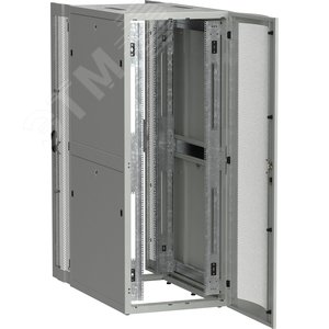 Шкаф серверный ITK LINEA S 19'' 42U 800х1000мм перфорированная дверь серый LS35-42U81-2PP ITK - 2