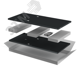 Изображение товара Комплект стенок боковых 800мм шкафа 42U LINEA N чер. (шт)