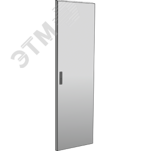 Дверь металлическая 800мм шкафа 47U сер.