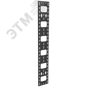 Органайзер кабельный вертикальный 150х12мм 33U черный