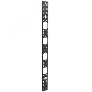 Органайзер кабельный вертикальный 75х12мм 47U черный