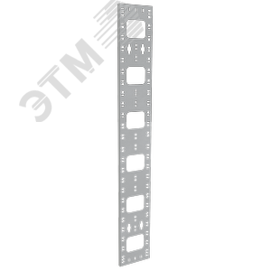 Органайзер кабельный вертикальный 150х12мм 33U серый