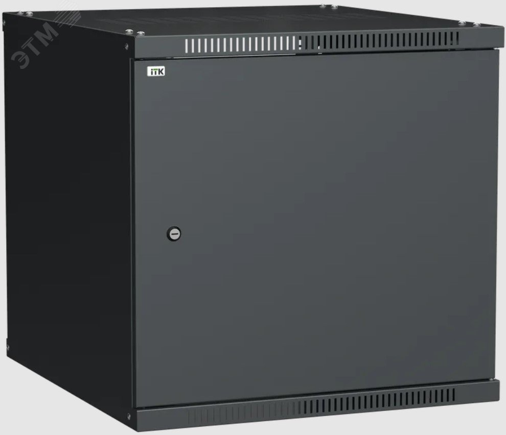 Шкаф LINEA WE 15U 600x650мм дверь металл черный LWE5-15U67-MF ITK - превью 2