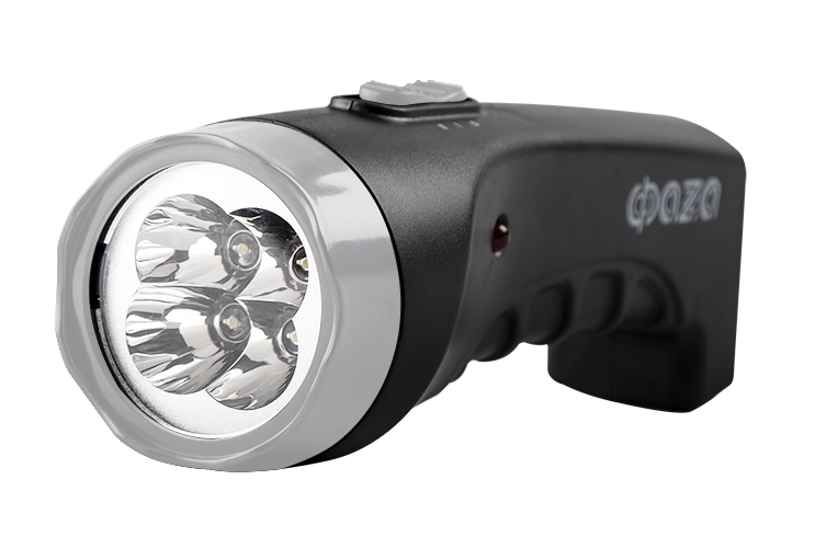 Фонарь аккумуляторный AccuF2-L04-bk черный