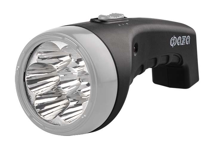 Фонарь аккумуляторный AccuF2-L07-bk (черн.)