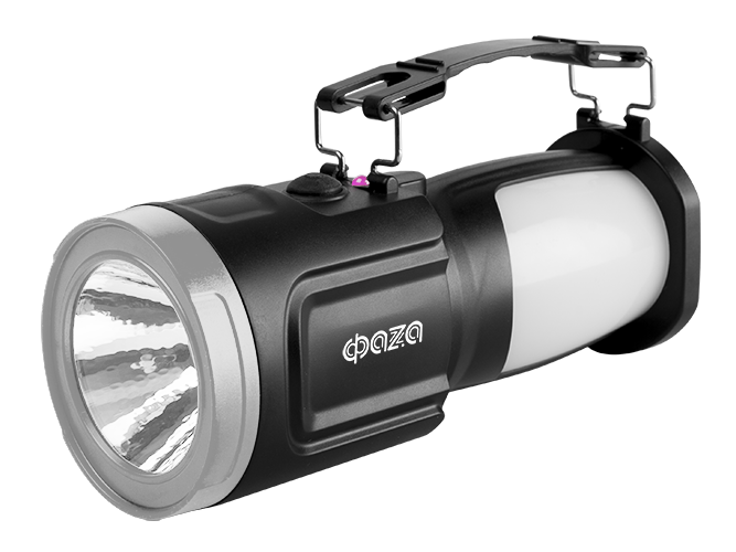 Фонарь аккумуляторный AccuF8-L1W/L24-bk (черн.)