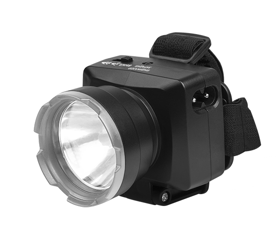 Фонарь AccuFH7-L1W-bk (черн.)