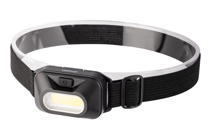 Фонарь налобный H9-L1W-bk черный