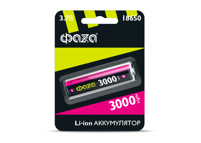 Аккумулятор 18650 3000мАч BL-1