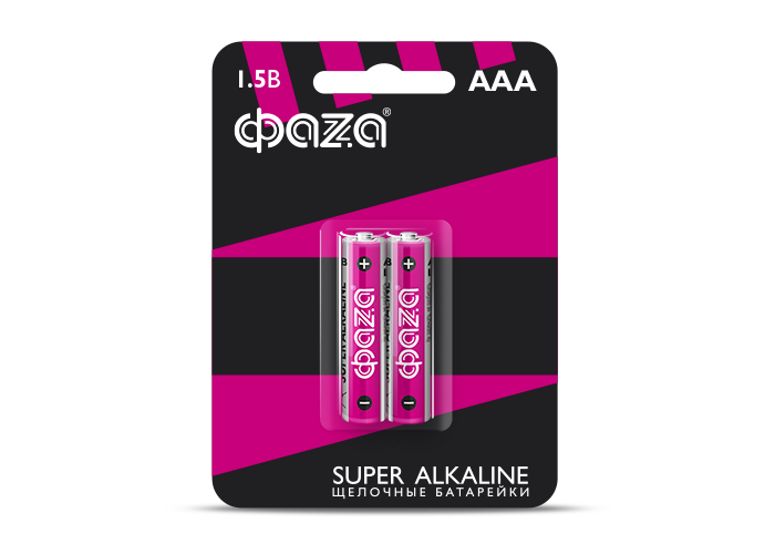 Элемент питания LR03 (AAA) Super Alkalineблистер, 2 шт.