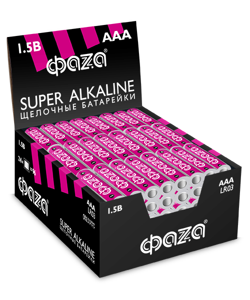 Элемент питания AAA LR03 Super Alkaline Shrink-4