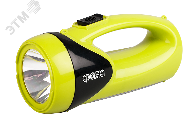 Изображение товара Аккумуляторный фонарь светильник ФАZА AccuF8-L1W/L12-gn 100/110 люмен сети 220В