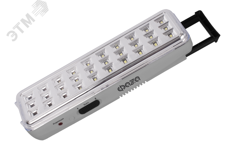Изображение товара Фонарь аккумуляторный ФАZА AccuF9-L30-gy, LED, переносной, серый