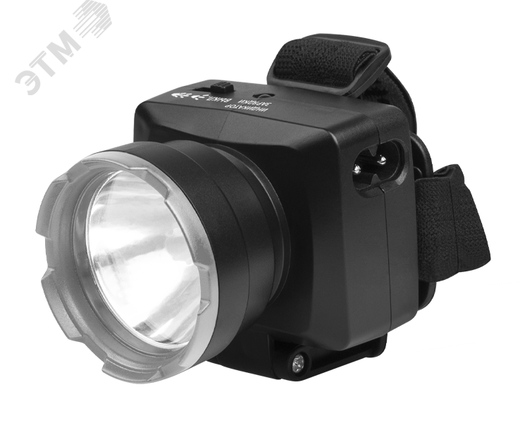 Изображение товара Аккумуляторный фонарь ФАZА AccuFH7-L3W-bk 140 люмен IP20