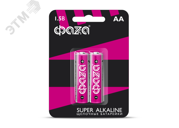 Изображение товара Элемент питания, LR 6 Super Alkalineблистер, 2 шт. (шт)