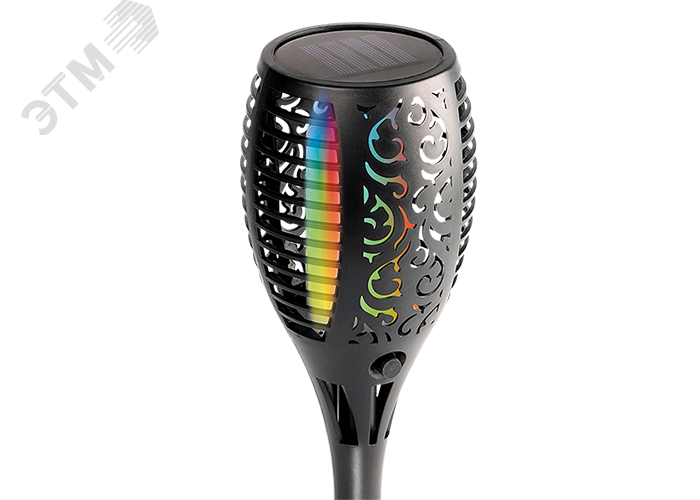 Изображение товара Ландшафтный светильник SLR-S08 RGB с солнечной батареей и эффектом пламени