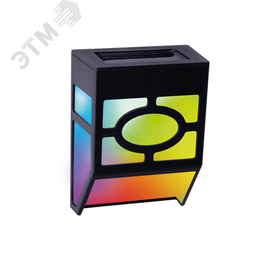 Светильник светодиодный SLR-W06 RGB с солнечной батареей настенный IP44 - фото 4