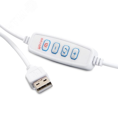 Светильник светодиодный настольный декоративный Кристалл USB 2700-6500К 120Лм (плавная регулировка яркости) высококачественный акрил белый - фото 2