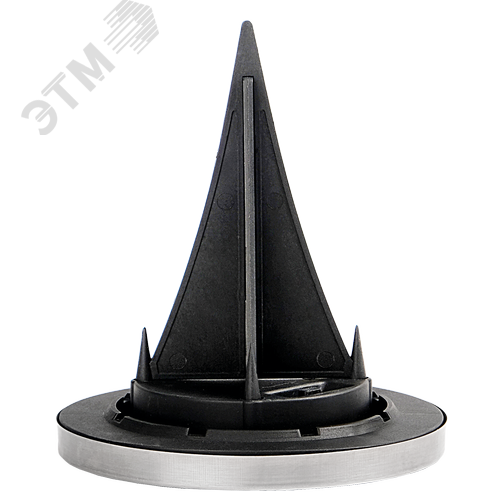 Светильник светодиодный для ландшафтного освещения садово-парковый ДВУ-0.2Вт 5000К в грунт солнечная батарей нерж. сталь компл. 4шт IP44 - фото 3