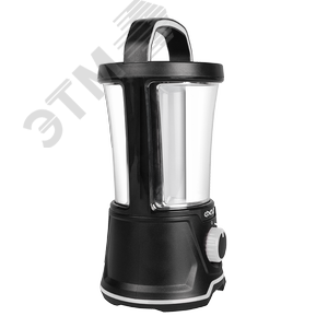 Фонарь аккумуляторный AccuF5-L20W-bk черный - фото 2